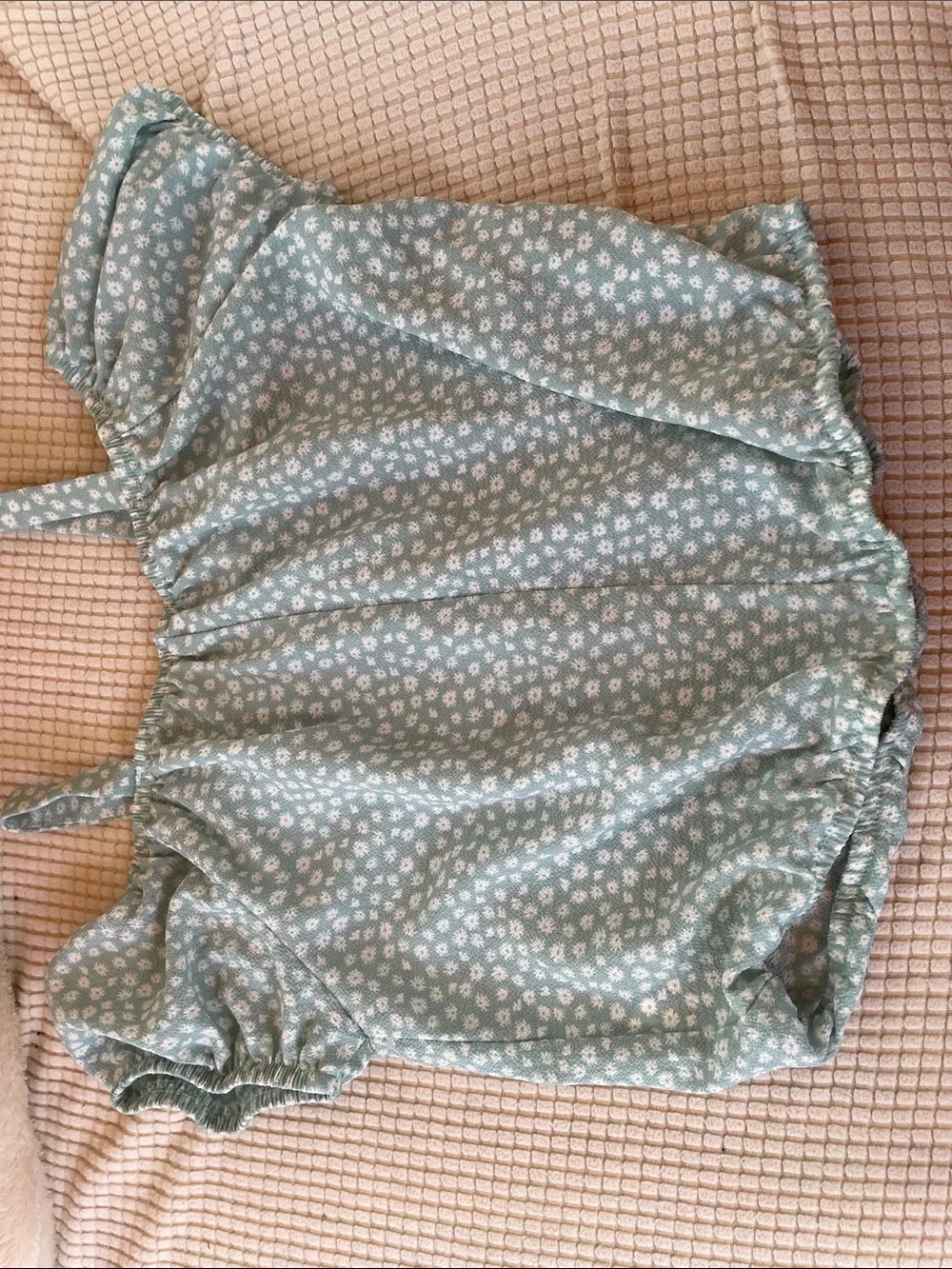 Speechless Mint Green Floral Girls Matching Top and Skort Set